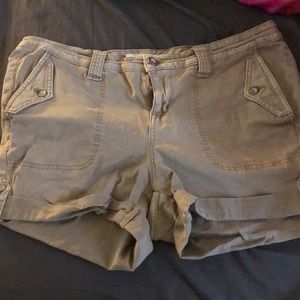 Torrid olive green shorts